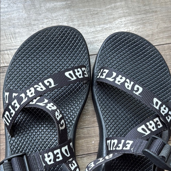 Chaco Black and White Grateful Dead Sz8 - Picture 7 of 7